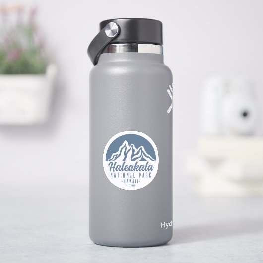 Nationaal park Haleakala Hawaii Hiking Sticker (HydroFlask)