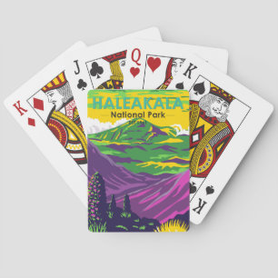 Nationaal park Haleakala  Hawaii Pokerkaarten