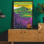 Nationaal park Haleakala  Hawaii Poster