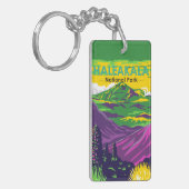 Nationaal park Haleakala  Hawaii Sleutelhanger (Voorkant Links)