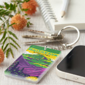 Nationaal park Haleakala  Hawaii Sleutelhanger (Voorkant Rechts)