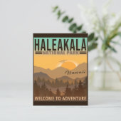 Nationaal park Haleakalā - Hawaii Souvenir Briefkaart (Staand voorkant)