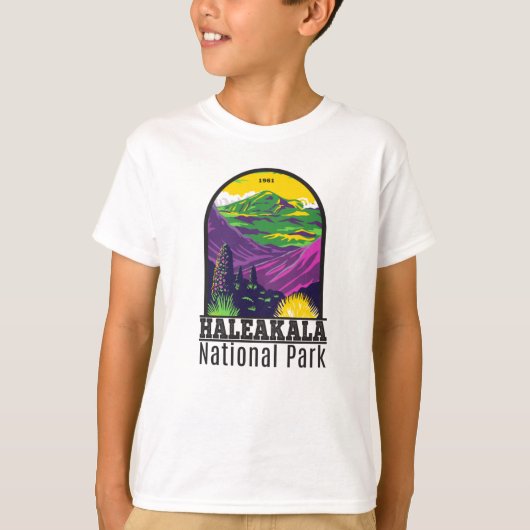 Nationaal park Haleakala Hawaii  T-Shirt (Voorkant)