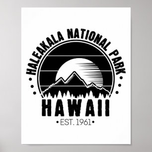 Nationaal park Haleakala Hawaii Verenigde Staten Poster