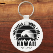 Nationaal park Haleakala Hawaii Verenigde Staten Sleutelhanger (Voorkant)