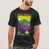 Nationaal park Haleakala Hawaii Verstoorde Vintage T-shirt (Voorkant)
