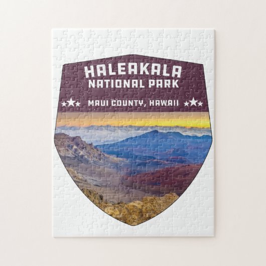 Nationaal Park Haleakala Hawaii Volcano Souvenir Legpuzzel (Verticaal)