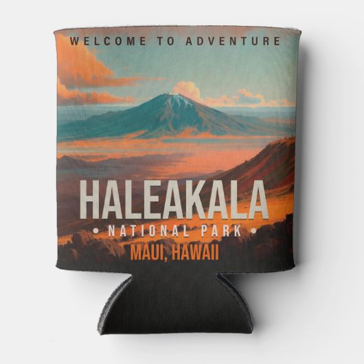 Nationaal park Haleakala Maui Hawaii Blikjeskoeler (Voorkant)