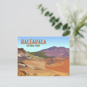 Nationaal park Haleakala Maui Hawaii  Briefkaart (Staand voorkant)