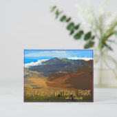 Nationaal park Haleakala, Maui Hawaii Briefkaart (Staand voorkant)