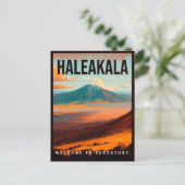 Nationaal park Haleakala Maui Hawaii  Briefkaart (Staand voorkant)