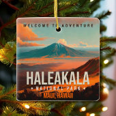 Nationaal park Haleakala Maui Hawaii  Keramisch Ornament