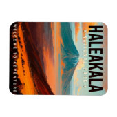 Nationaal park Haleakala Maui Hawaii  Magneet (Horizontaal)