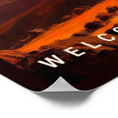 Nationaal park Haleakala Maui Hawaii  Poster (Hoek)