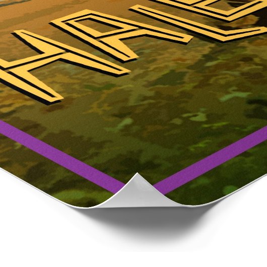 Nationaal park Haleakala, Maui Hawaii Poster (Hoek)