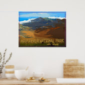 Nationaal park Haleakala, Maui Hawaii Poster (Keuken)