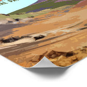 Nationaal park Haleakala Maui Hawaii  Poster (Hoek)