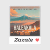 Nationaal park Haleakala Maui Hawaii  Sticker (Vel)