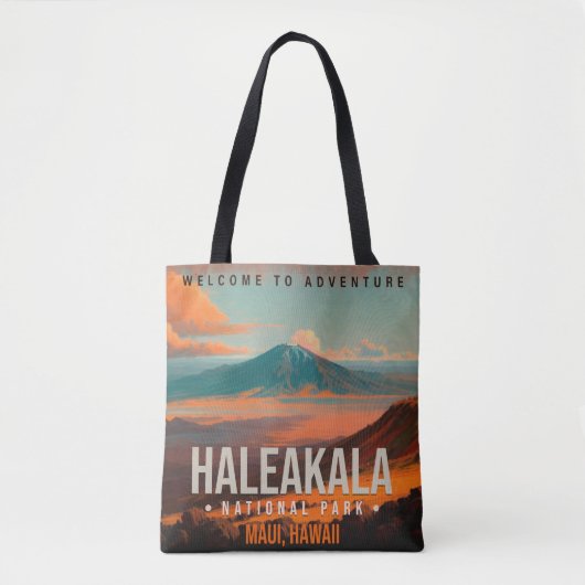 Nationaal park Haleakala Maui Hawaii Tote Bag (Voorkant)