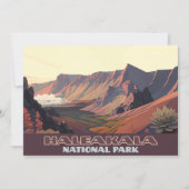 Nationaal park Haleakala Maui Volcano Kaart (Voorkant)