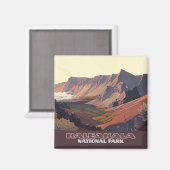 Nationaal park Haleakala Maui Volcano Magneet (Voorkant / Achterkant)