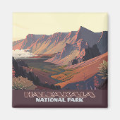 Nationaal park Haleakala Maui Volcano Magneet (Voorkant)