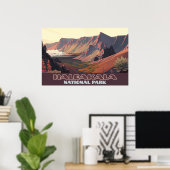 Nationaal park Haleakala Maui Volcano Poster (Thuiskantoor)