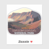 Nationaal park Haleakala Maui Volcano Sticker (Vel)