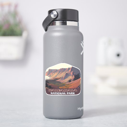 Nationaal park Haleakala Maui Volcano Sticker (HydroFlask)