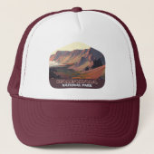 Nationaal park Haleakala Maui Volcano Trucker Pet (Voorkant)