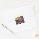 Nationaal park Haleakala Maui Volcano Vierkante Sticker (Envelop)