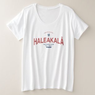 Nationaal park Haleakala Vacatie Hawaii Grote Maat T-shirt