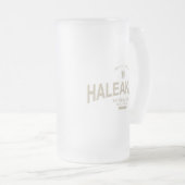 Nationaal park Haleakala Vacatie Hawaii Matglas Bierpul (Voorkant rechts)