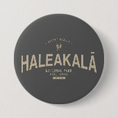 Nationaal park Haleakala Vacatie Hawaii Ronde Button 7,6 Cm (Voorkant)