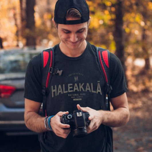 Nationaal park Haleakala Vacatie Hawaii T-shirt