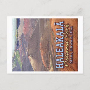 NATIONAAL PARK HALEAKALA - VERENIGDE STATEN HAWAII BRIEFKAART