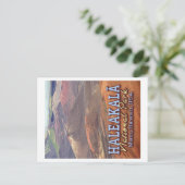 NATIONAAL PARK HALEAKALA - VERENIGDE STATEN HAWAII BRIEFKAART (Staand voorkant)