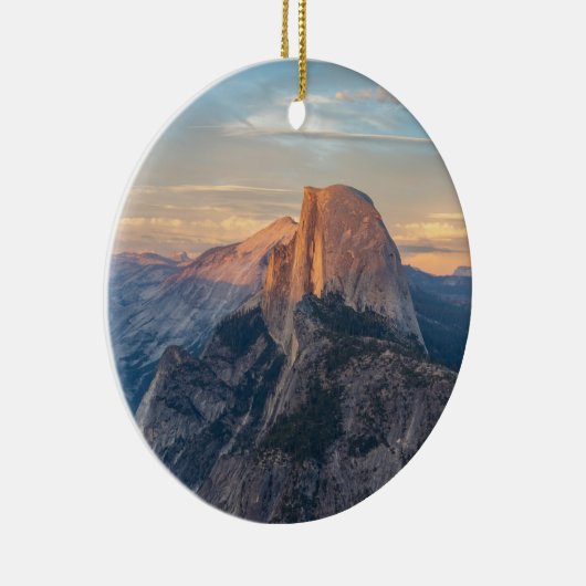 Nationaal park Half Dome Yosemite Keramisch Ornament (Rechts)