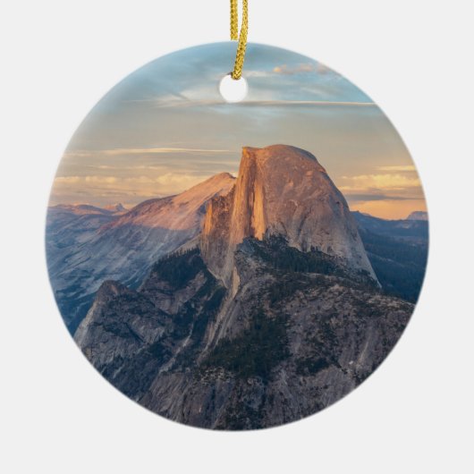 Nationaal park Half Dome Yosemite Keramisch Ornament (Voorkant)