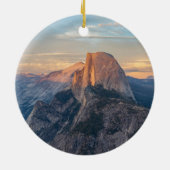 Nationaal park Half Dome Yosemite Keramisch Ornament (Achterkant)
