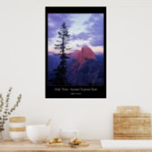 Nationaal park Half Dome Yosemite Poster (Kitchen)