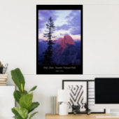 Nationaal park Half Dome Yosemite Poster (Home Office)