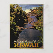 Nationaal Park Hawaii Briefkaart (Voorkant)