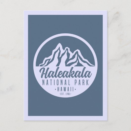 Nationaal Park Hawaii Briefkaart (Voorkant)