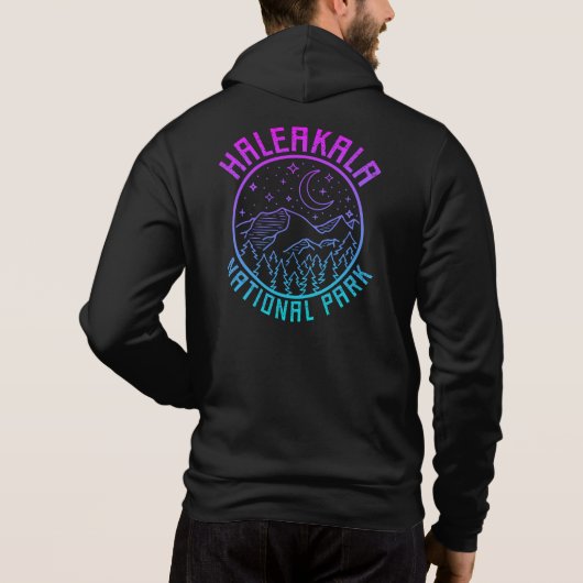 Nationaal park Hawaii gradiënt Haleakala Hoodie (Achterkant)