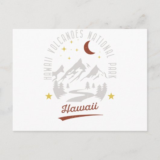 Nationaal park Hawaii Hawaii Briefkaart (Voorkant)