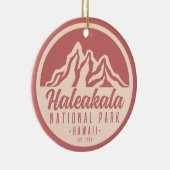 Nationaal Park Hawaii Keramisch Ornament (Rechts)