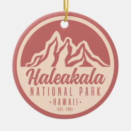 Nationaal Park Hawaii Keramisch Ornament