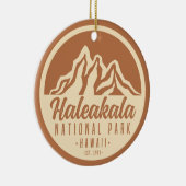 Nationaal Park Hawaii Keramisch Ornament (Rechts)