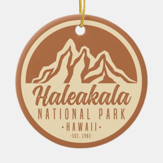 Nationaal Park Hawaii Keramisch Ornament (Voorkant)